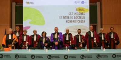 A look back at the Docteur Honoris Causa ceremony by Thomas Peternell, professor of complex geometry at the University of Bayreuth